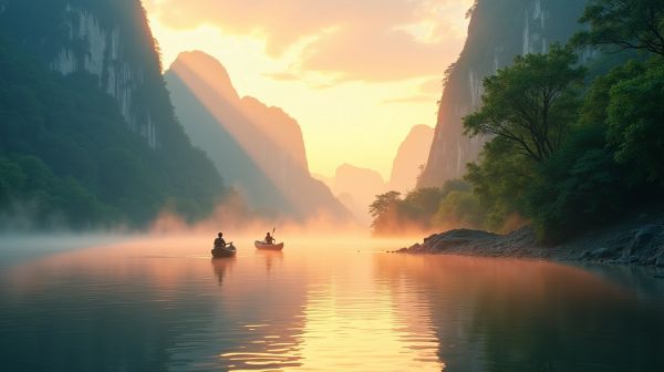 Réaliser une descente en canoë à Vallon Pont d'Arc